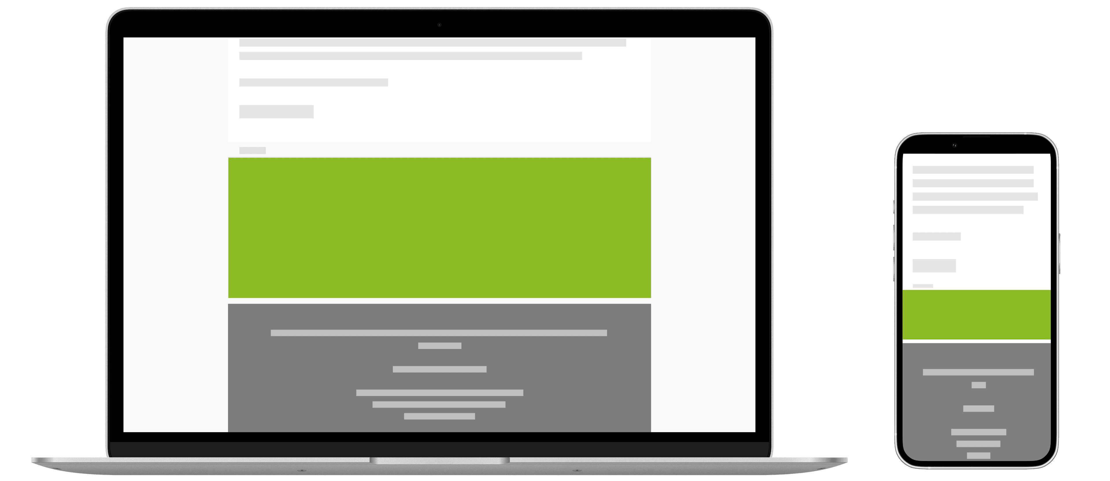 News-Content-Banner Wireframe